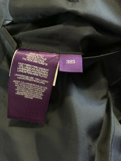 NWT $1995 Ralph Lauren Purple Label Мужской льняной спортивный пиджак Темно-синий 38S США Италия