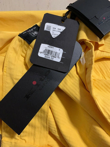 NWT 995 $ Kiton Herrenhose Gelb 38 US (54 Eu) Italien