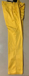 NWT 995 $ Kiton Herrenhose Gelb 38 US (54 Eu) Italien