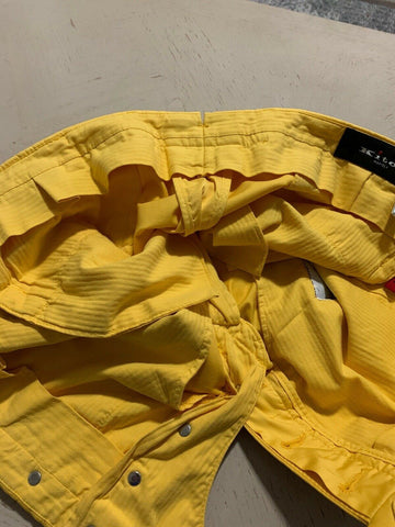 NWT 995 $ Kiton Herrenhose Gelb 38 US (54 Eu) Italien
