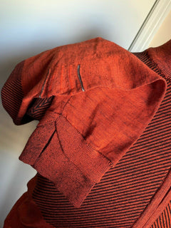 New $180 adidas Mens Quarter - Zip Sweater Red Size M