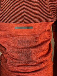 New $180 adidas Mens Quarter - Zip Sweater Red Size M