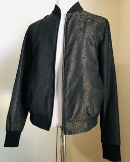 Neu 2295 $ Ermenegildo Zegna Couture Jackenmantel DK Schwarz 40 US ( 50 Eu)