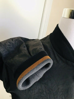 Neu 2295 $ Ermenegildo Zegna Couture Jackenmantel DK Schwarz 40 US ( 50 Eu)