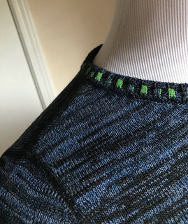 NWT $890 Bottega Veneta Mens Crewneck Sweater Blue/Navy 40 US ( 50 Eu ) Italy