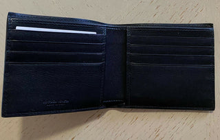 New Bottega Veneta Mens Wallet Black/Brown 113993 Italy