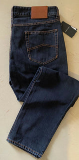 Neu mit Etikett: 875 $ Giorgio Armani Herren Jeanshose Schwarz 36 US (52 Eu) Italien