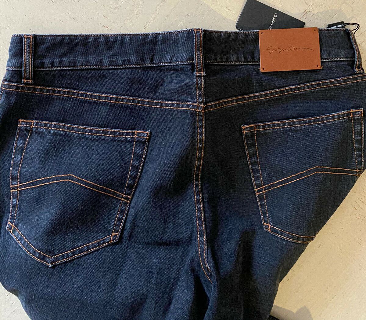 NWT 875 долларов США Giorgio Armani Мужские джинсы черные 36 США (52 ЕС) Италия