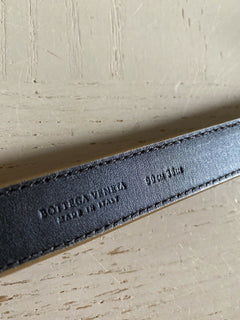 New $610 Bottega Veneta Mens Leather Belt 509418 Brown 90/36 Italy