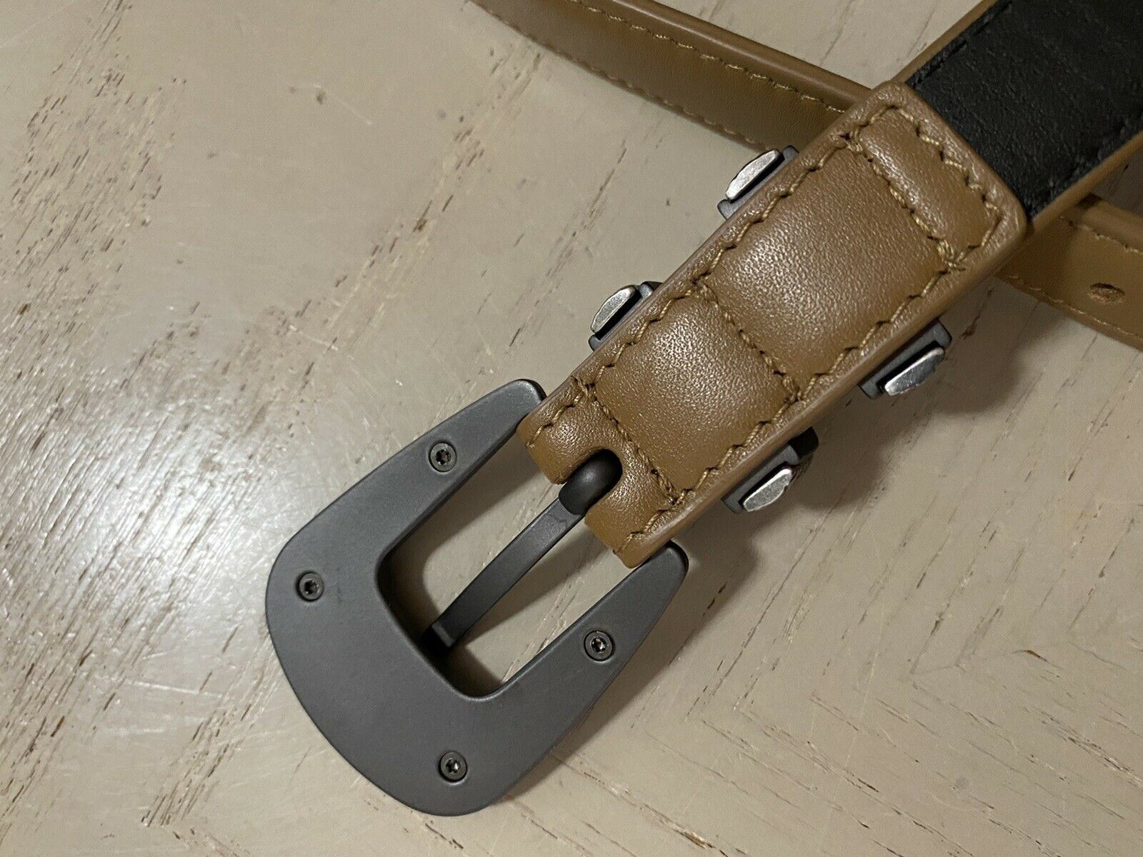 New $610 Bottega Veneta Mens Leather Belt 509418 Brown 90/36 Italy