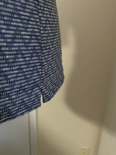 Neu mit Etikett: 745 $ Giorgio Armani Herren-Poloshirt Blau L US (52 Eu) Italien