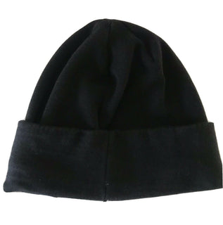 Neu mit Etikett: 520 $ Balmain Logo Beanie Mütze Schwarz/Weiß Einheitsgröße