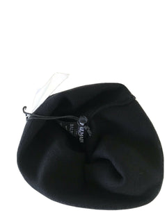 Neu mit Etikett: 520 $ Balmain Logo Beanie Mütze Schwarz/Weiß Einheitsgröße