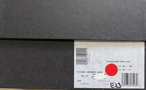 Новые кожаные кроссовки Ermenegildo Zegna Couture за $995, белые 11, США, Италия