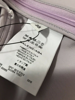New $1235 Balenciaga Women’s Top Tank Blouse LT Purple Size 38 Italy