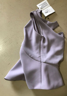 New $1235 Balenciaga Women’s Top Tank Blouse LT Purple Size 38 Italy