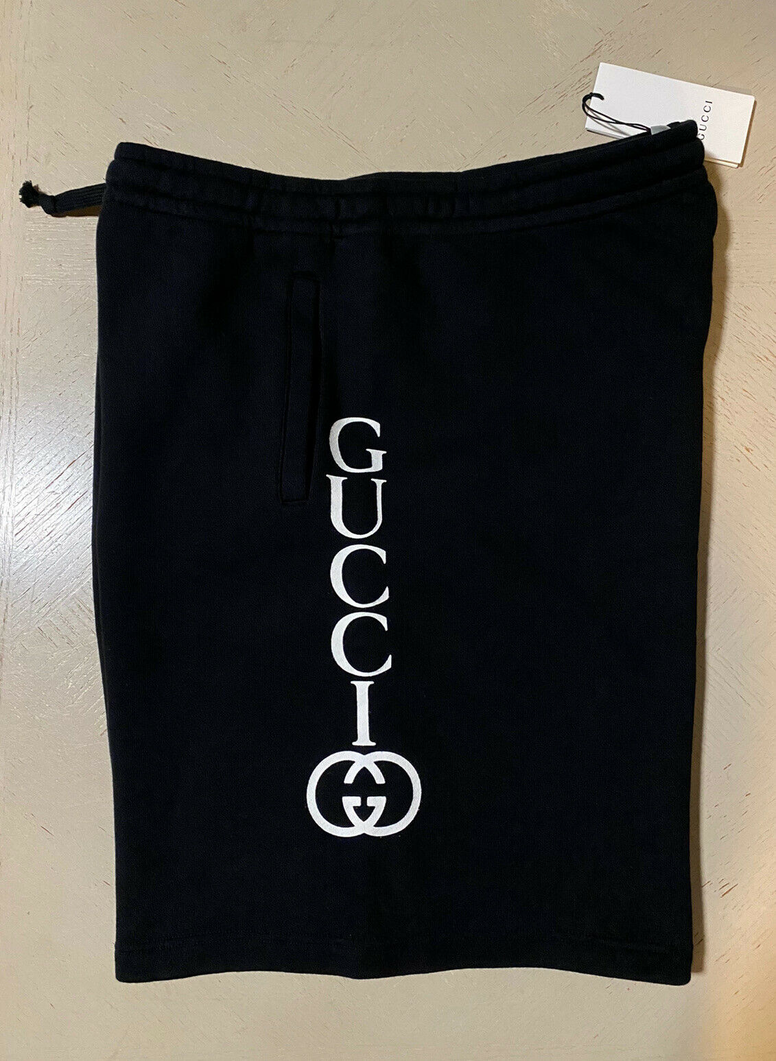 NWT $850 Gucci Mens Short Pants Black Size XXXL Italy