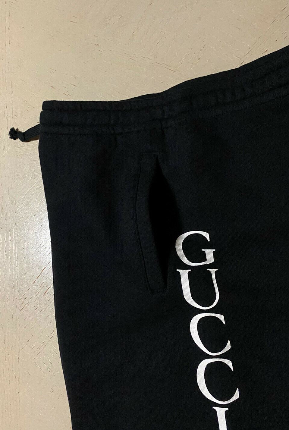 Neu mit Etikett: 850 $ Gucci Kurze Herrenhose Schwarz Größe XXXL Italien