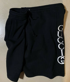 Neu mit Etikett: 850 $ Gucci Kurze Herrenhose Schwarz Größe XXXL Italien