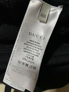 Neu mit Etikett: 850 $ Gucci Kurze Herrenhose Schwarz Größe XXXL Italien