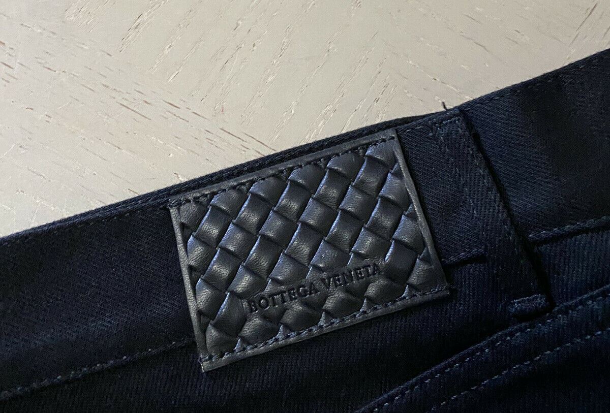 Neu mit Etikett: 690 $ Bottega Veneta Herrenjeanshose DK Schwarz 36 US (52 Eu) Italien