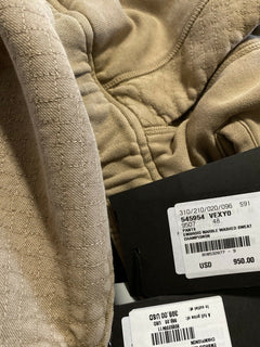 New $1980 Bottega Veneta Men Jump Suit Pullover Pants Khaki M US/48 Eu Italy