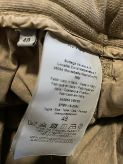 New $1980 Bottega Veneta Men Jump Suit Pullover Pants Khaki M US/48 Eu Italy