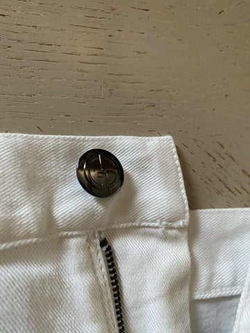NWT $625 Giorgio Armani Men Jeans Pants White 38 US ( 54 Eu ) Italy