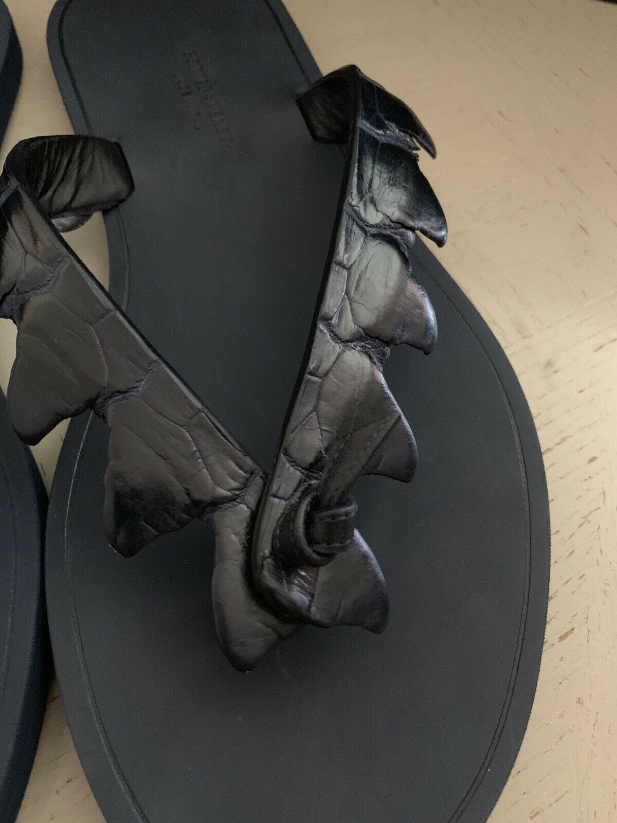Мужские сандалии из крокодиловой кожи Bottega Veneta, 620 долларов США, DK Navy 8 US 