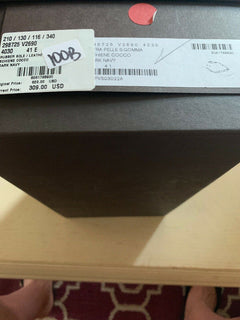 NIB $ 620 Bottega Veneta Herren Krokodil Flip Flop Sandale Schuhe DK Navy 8 US 