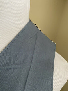 New $1520 Gucci Men Wool/Viscose Vest Gilet Blue 40 US ( 50 Eu ) Italy