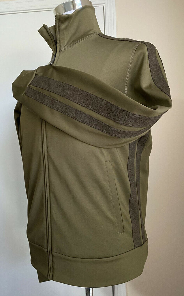Neu mit Etikett: 820 $ Bottega Veneta Herrenpullover Bonded Sweat Jersey Braun 36 US/46 Eu