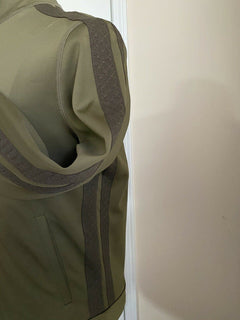 Neu mit Etikett: 820 $ Bottega Veneta Herrenpullover Bonded Sweat Jersey Braun 36 US/46 Eu