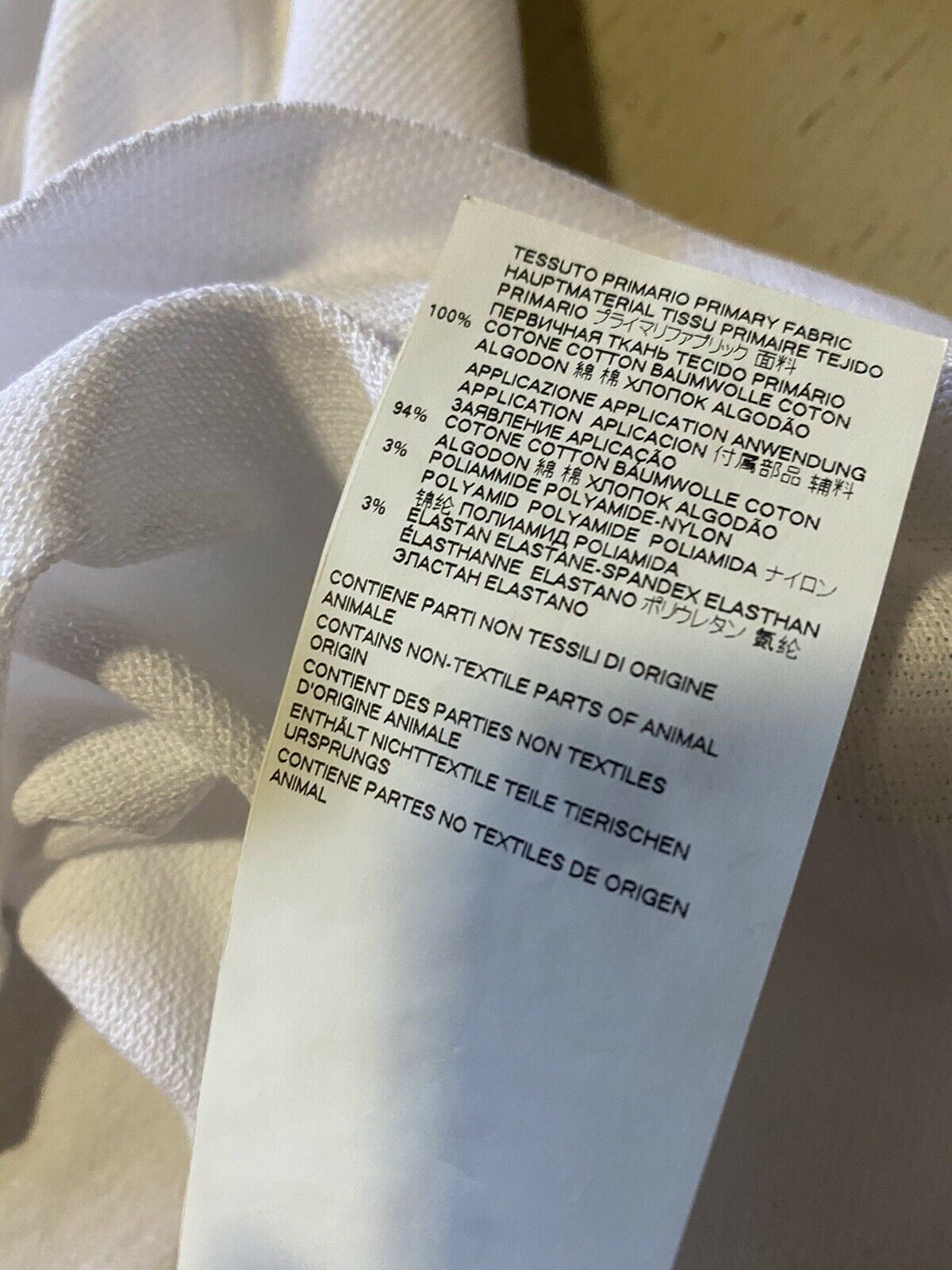 Мужская рубашка-поло Dsquared2, белая XS, Италия, NWT 375 долларов США
