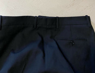 Neu mit Etikett: 690 $ Bottega Veneta Herrenhose Schwarz 36 US (52 Eu) Italien