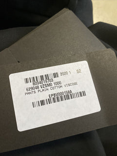 Neu mit Etikett: 690 $ Bottega Veneta Herrenhose Schwarz 36 US (52 Eu) Italien