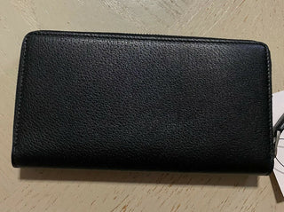 New $870 Gucci Large Wallet Gucci Monogram Black 408831 Italy
