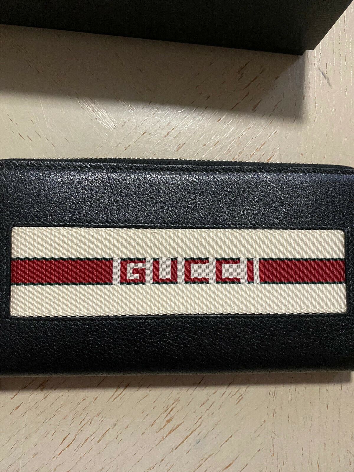 Новый большой кошелек Gucci за 870 долларов Gucci Monogram Black 408831 Италия