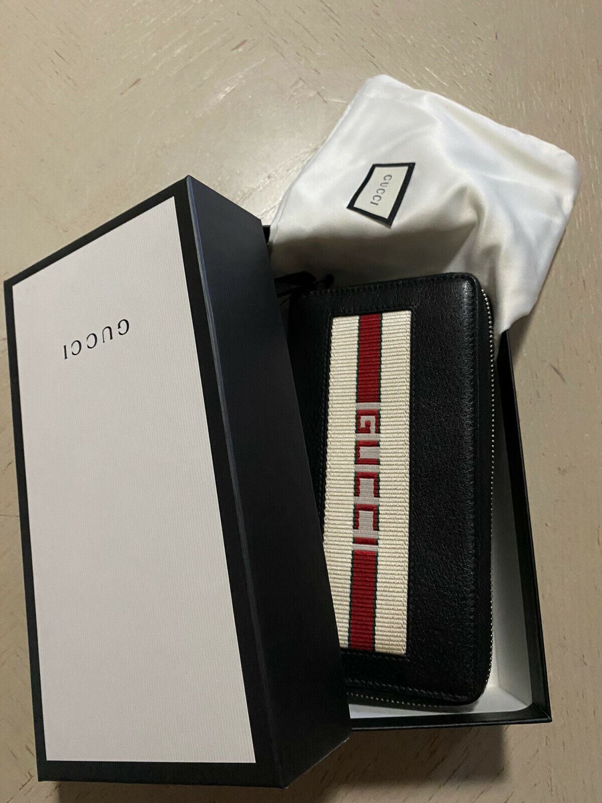 Neue große Gucci-Geldbörse für 870 $, Gucci Monogram Black 408831, Italien