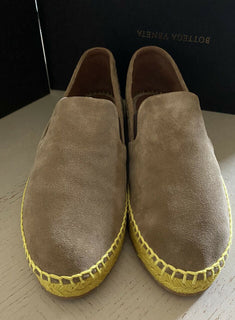 Neu Bottega Veneta Herren Wildleder Espadrille Schuhe LT Braun 13 US (46 Eu)
