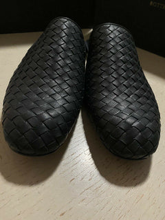 NIB Bottega Veneta Herren Slipper Sandale Schuhe Schwarz 9 US/42 Eu Italien