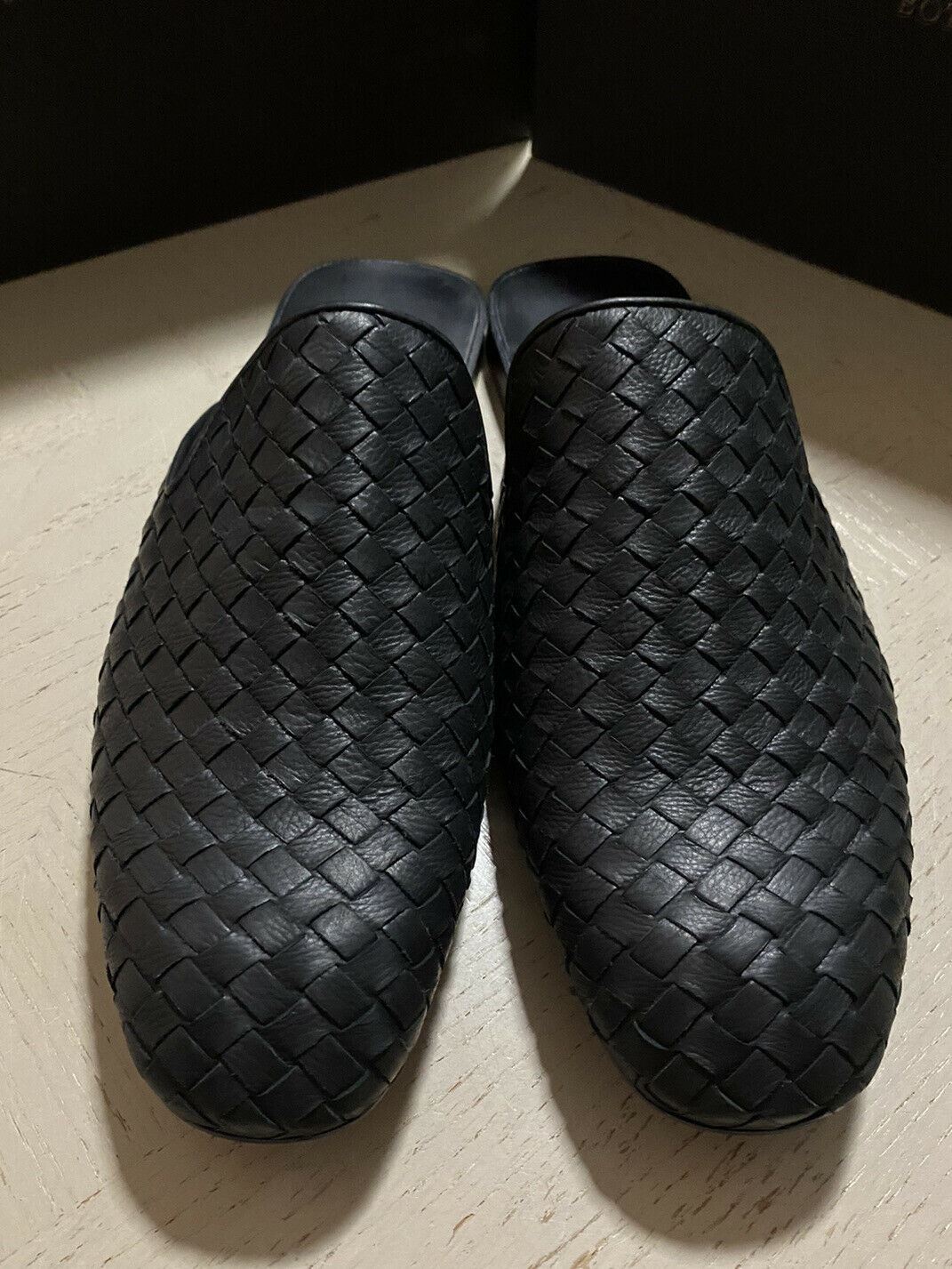 NIB Bottega Veneta Herren Slipper Sandale Schuhe Schwarz 6 US/39 Eu Italien