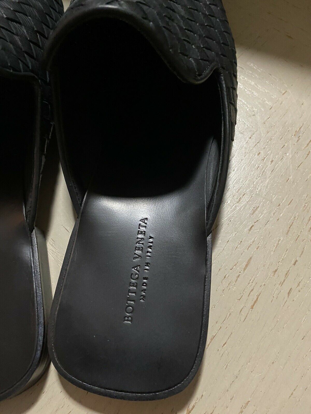 NIB Bottega Veneta Herren Slipper Sandale Schuhe Schwarz 6 US/39 Eu Italien