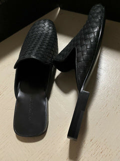 NIB Bottega Veneta Herren Slipper Sandale Schuhe Schwarz 6 US/39 Eu Italien