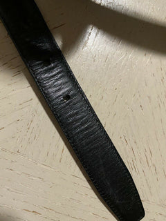 Ralph Lauren Herren-Gürtel aus echtem Leder, Schwarz, 36/90, Italien