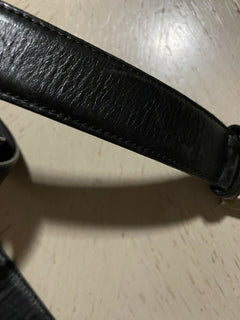 Ralph Lauren Herren-Gürtel aus echtem Leder, Schwarz, 36/90, Italien