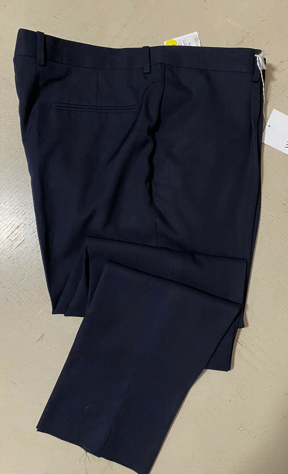 NWT $995 Valentino Мужские шерстяные классические брюки Темно-синие 42 США (58 ЕС) Италия