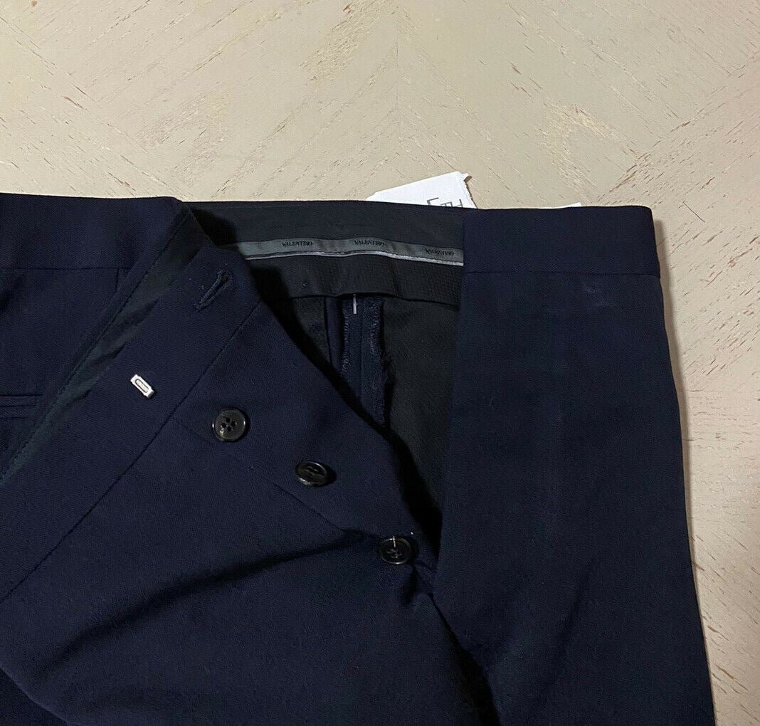 NWT $995 Valentino Мужские шерстяные классические брюки Темно-синие 42 США (58 ЕС) Италия