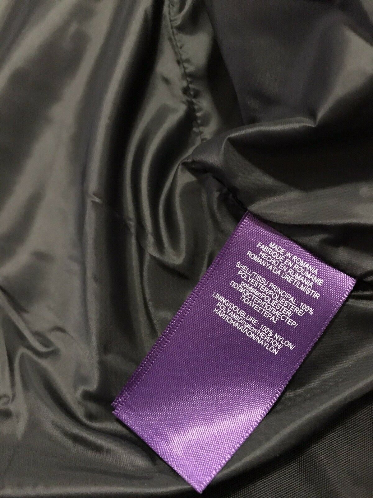 Neuer Ralph Lauren Purple Label (RLX) Herrenmantel Schwarz Größe L