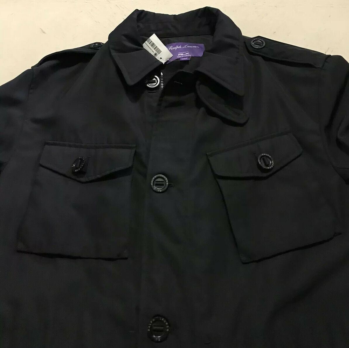 New Ralph Lauren Purple Label ( RLX ) Men’s Coat Black Size L